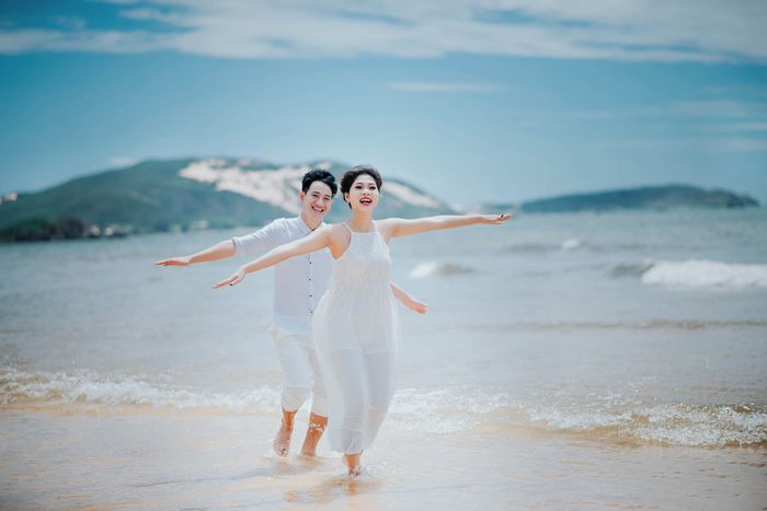 Vui chơi trên biển Hòn Rơm