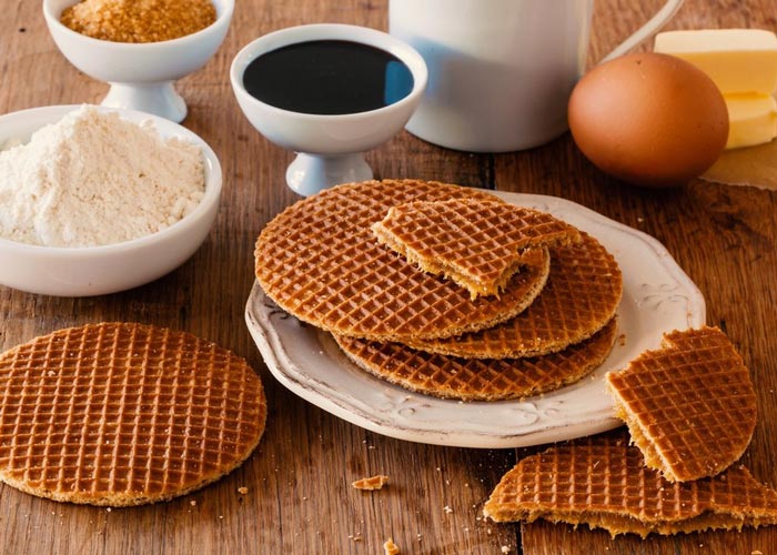 du lịch hà lan Bánh Stroopwafels - món bánh nướng thơm ngon khó cưỡng