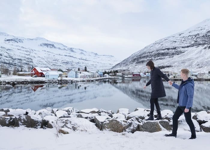 du lịch mùa đông nước ngoài Khung cảnh mùa đông cực đẹp ở Iceland