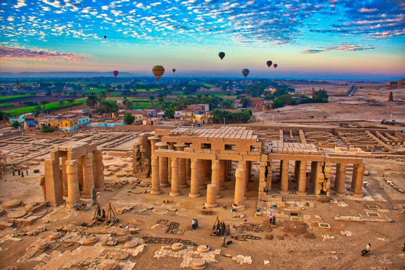 Thành phố Luxor, Ai Cập sở hữu nhiều kỳ quan ấn tượng