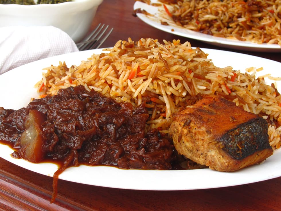 ẩm thực châu phi Zanzibari Biryanis và Pilaus của Zanzibar