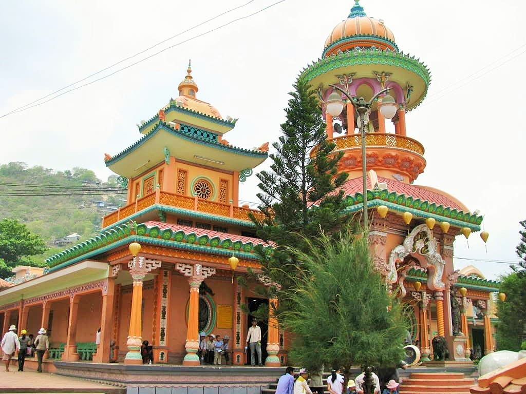 du lịch an giang Chùa Tây An sở hữu lối kiến trúc Ấn Độ độc đáo