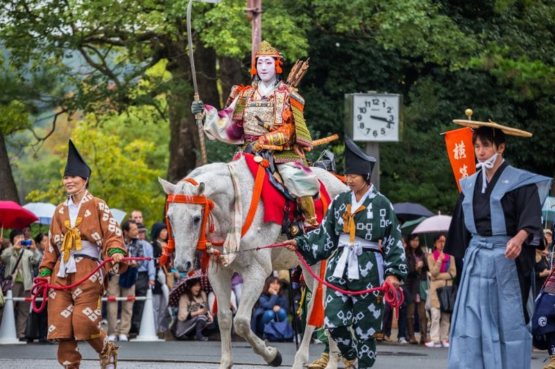 du lịch kyoto mùa thu Lễ hội Jidai - lễ hội lớn mang đậm truyền thống lịch sử Kyoto