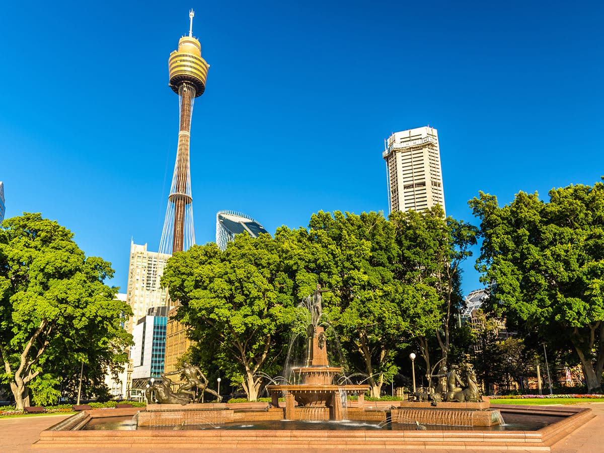 Tháp Sydney là niềm tự hào của người dân xứ sở chuột túi kangaroo