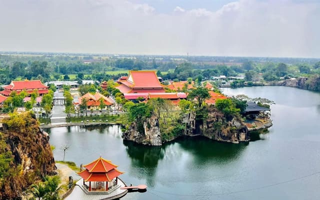 Thiền viện Trúc Lâm ở Núi Sập An Giang