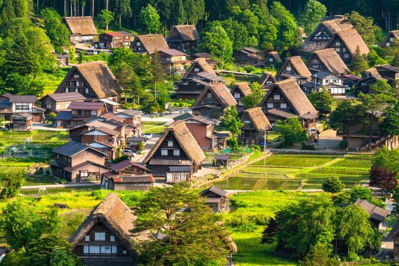 Chiêm ngưỡng vẻ đẹp 4 mùa của ngôi làng cổ Shirakawago​ Nhật Bản