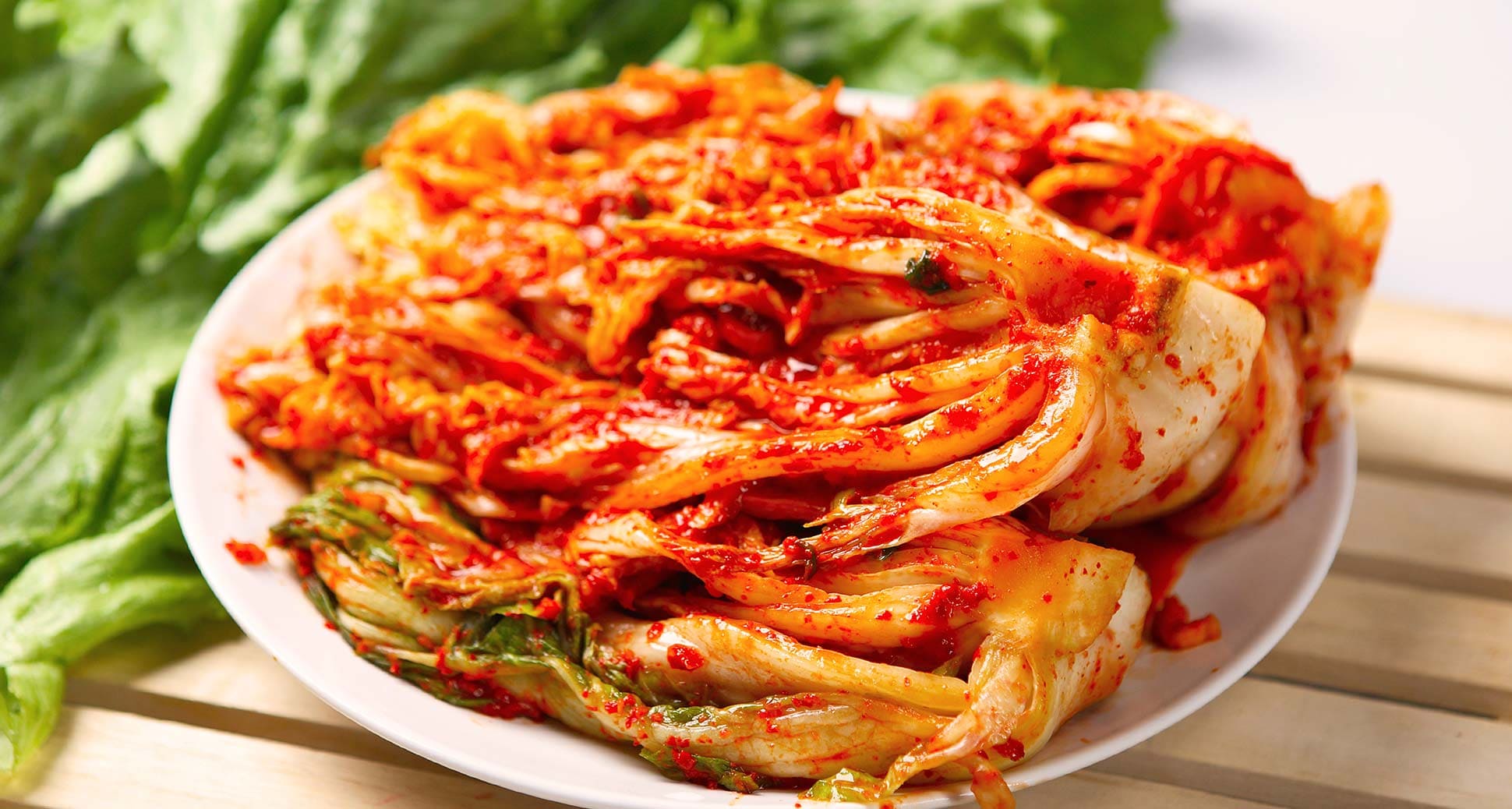 Kimchi là món ăn truyền thống của Hàn Quốc, được làm từ cải thảo lên men với gia vị đặc trưng