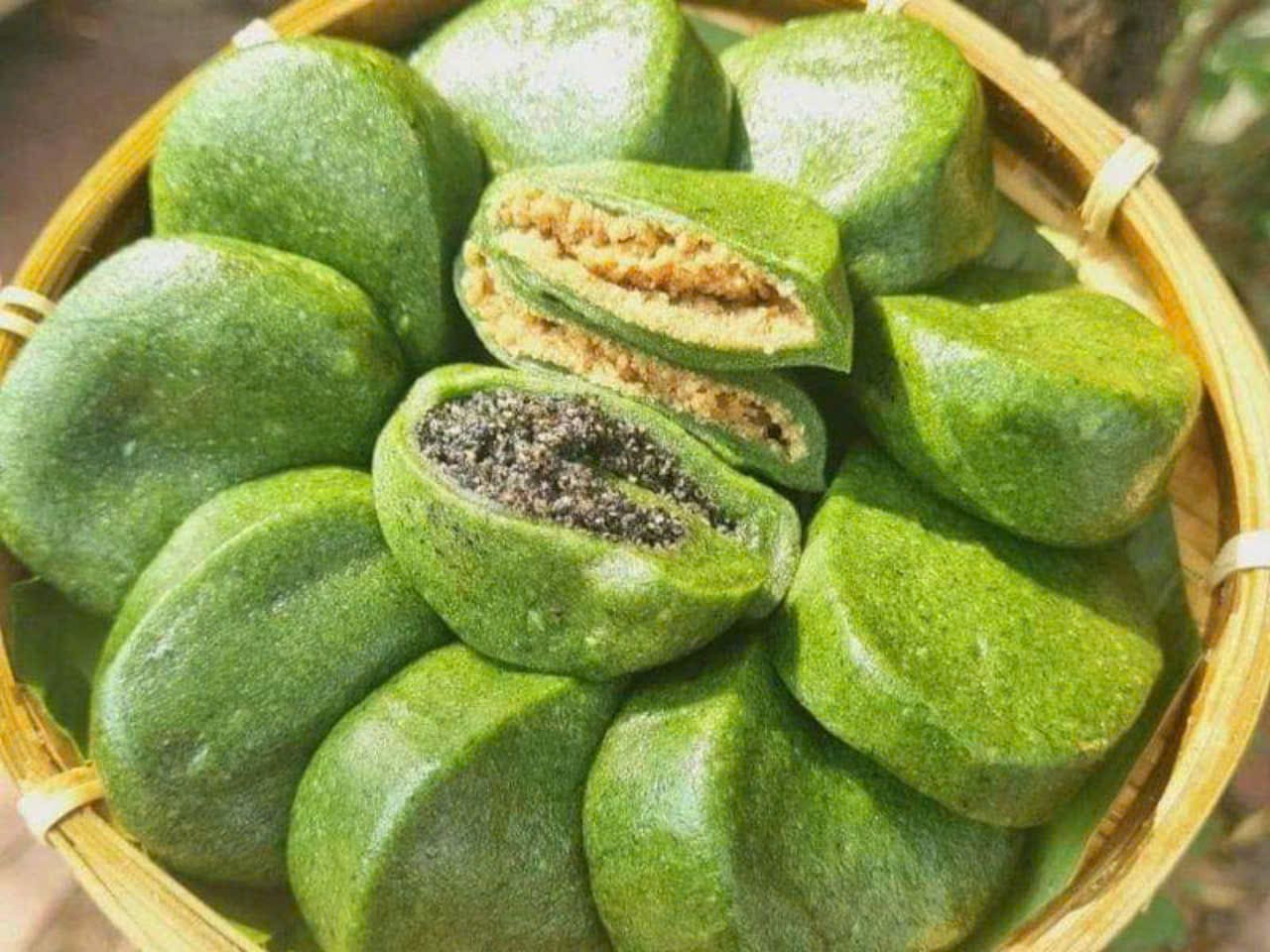 Bánh ngải Lạng Sơn – dẻo thơm, ngọt bùi, mang hương vị đặc trưng của núi rừng