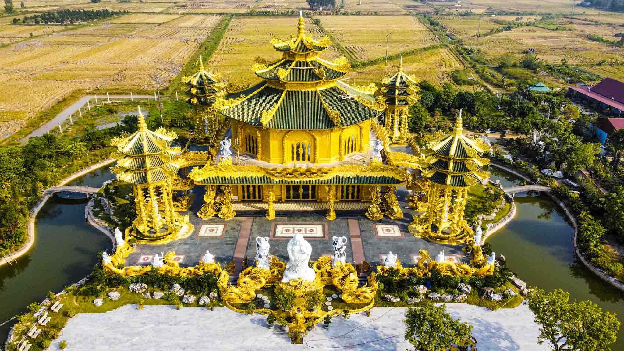 Chùa Phúc Lâm - ngôi chùa linh thiêng, nổi bật với kiến trúc cổ kính và không gian thanh tịnh