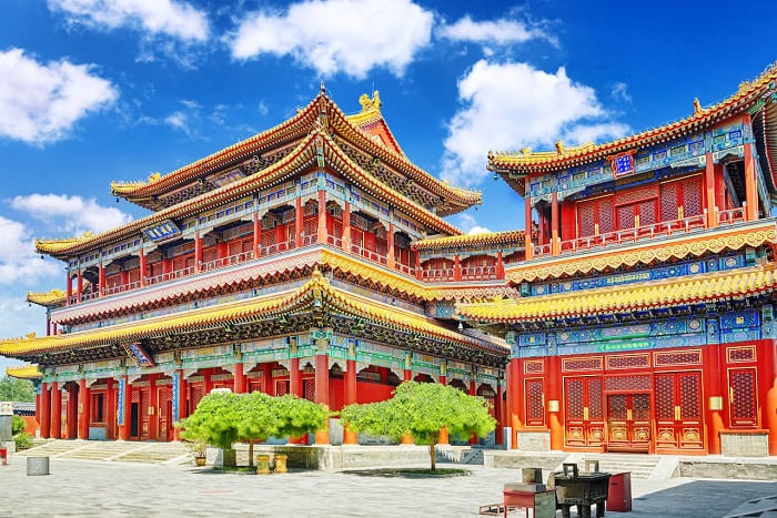 du lịch trung quốc Đền Lạt Ma – ngôi chùa Tây Tạng linh thiêng giữa lòng Bắc Kinh