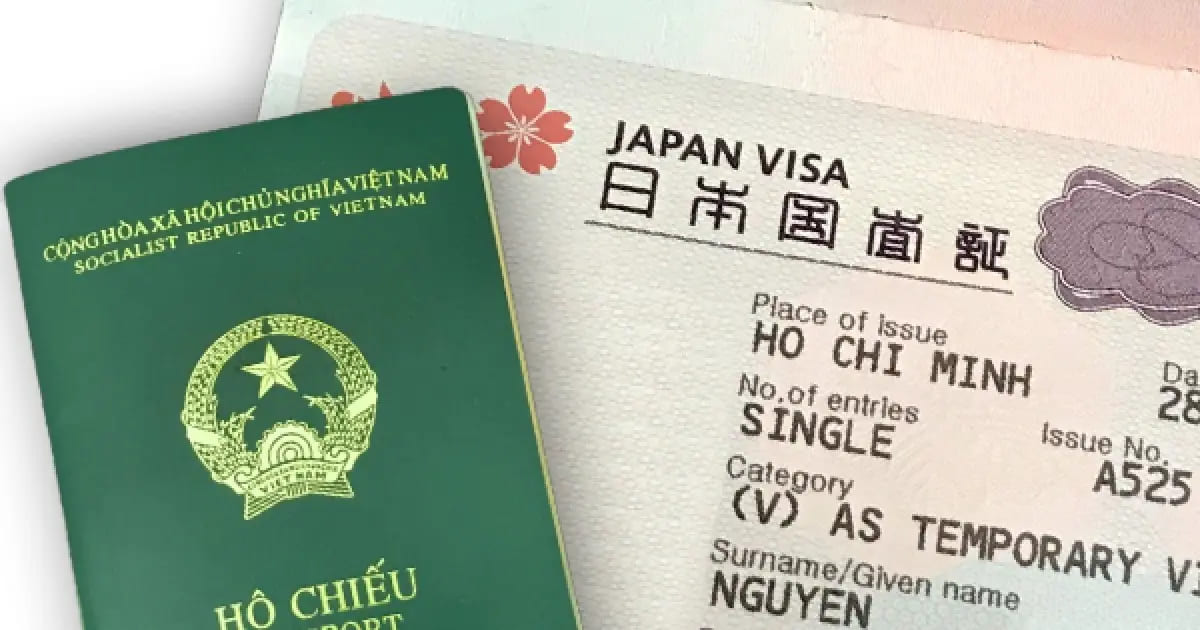 Du khách Việt Nam cần xin visa khi du lịch Nhật Bản, trừ trường hợp có hộ chiếu ngoại giao hoặc công vụ