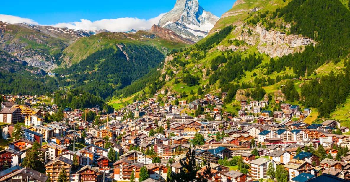 du lịch thụy sĩ Zermatt yên bình dưới chân núi Matterhorn hùng vĩ
