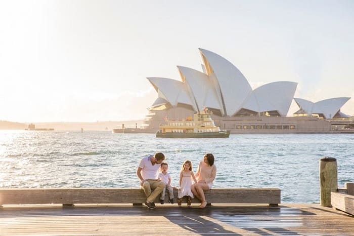 opera sydney Khách tham quan hào hứng check-in với Opera Sydney