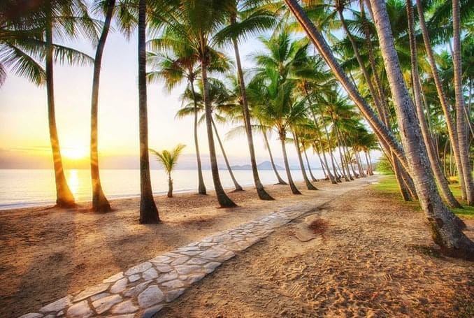 Thời điểm lý tưởng khám phá Palm Cove là từ tháng 5 đến tháng 10