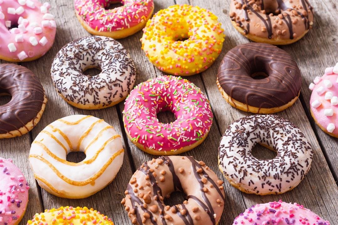 new york Bánh donut – món ngọt trứ danh của New York với hương vị béo ngậy và lớp phủ bắt mắt