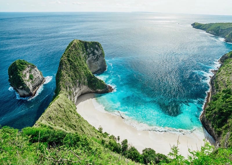 kelingking beach Kelingking Beach – “sống lưng khủng long” kỳ vĩ trên đảo Nusa Penida, Indonesia