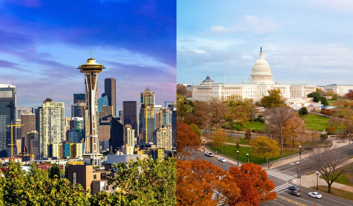 washington d.c Tránh nhầm lẫn giữa Washington ở bờ Tây và Washington D.C – trái tim chính trị của Mỹ