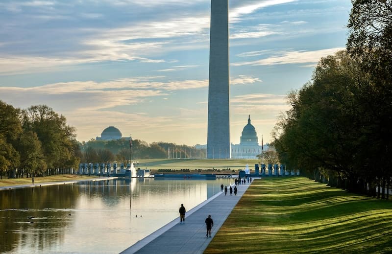 washington d.c Washington D.C – thủ đô liên bang ra đời từ cuối thế kỷ 18, biểu tượng quyền lực và lịch sử nước Mỹ