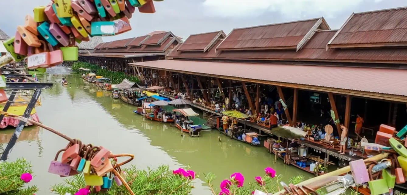 Chợ nổi Ayutthaya – nơi tái hiện không gian cổ kính của cố đô Thái Lan