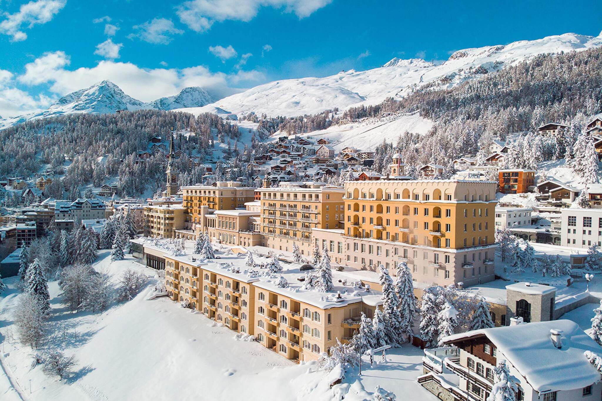 du lịch thụy sĩ mùa đông Khu nghỉ dưỡng St. Moritz là điểm đến xa hoa bậc nhất Thụy Sĩ