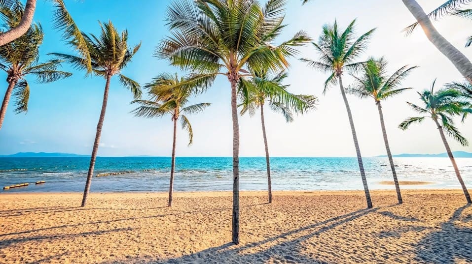 Khám phá Bãi biển Jomtien – nơi thư giãn, tắm nắng và vui chơi biển sôi động tại Pattaya