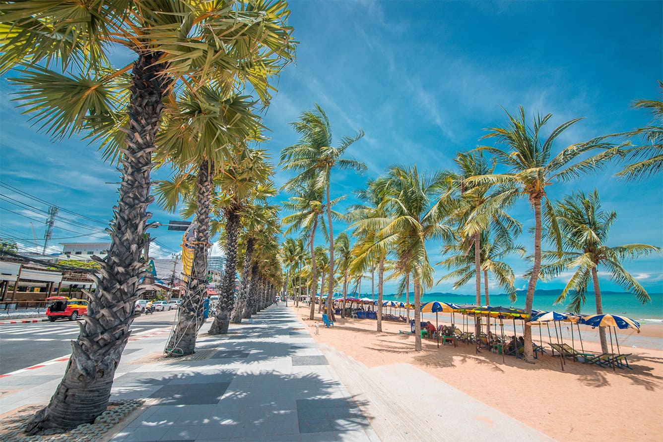 Bãi biển Jomtien – Thiên đường nghỉ dưỡng yên bình tại Pattaya