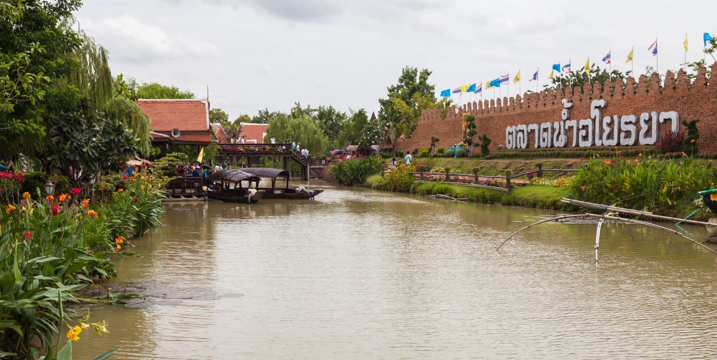 Chợ nổi Ayutthaya – Hành trình khám phá văn hóa sông nước giữa lòng cố đô Thái Lan