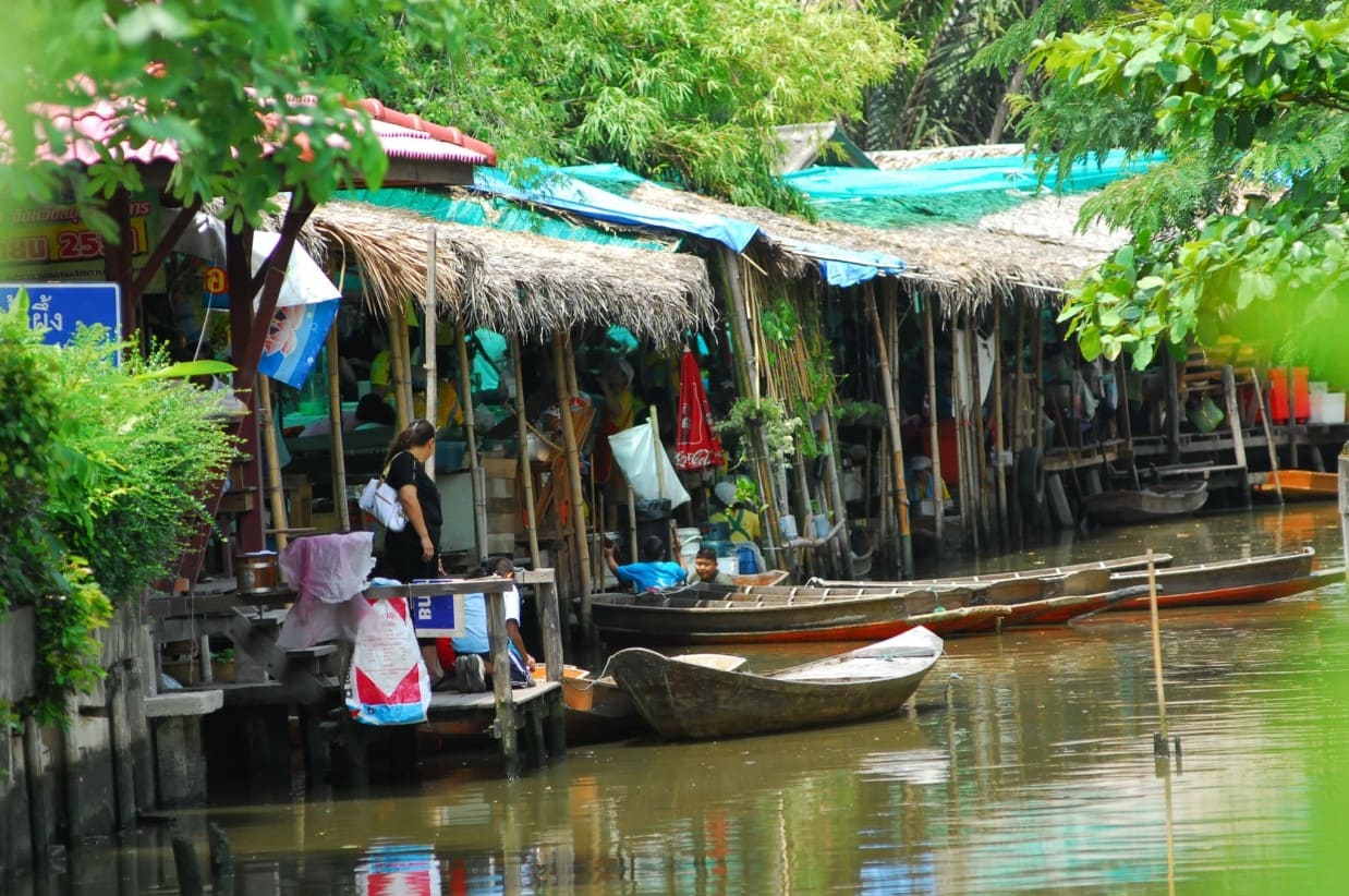 Chợ nổi Bang Nam Phueng – Nét bình yên hiếm có giữa lòng Bangkok