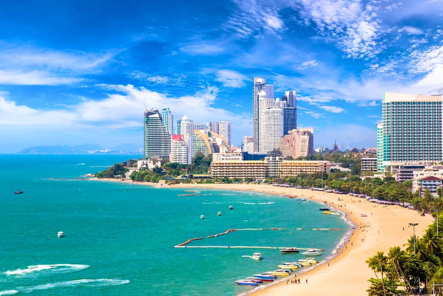 Pattaya là thành phố biển sôi động của Thái Lan, nổi tiếng với bãi biển đẹp, giải trí đa dạng và nhiều điểm tham quan hấp dẫn