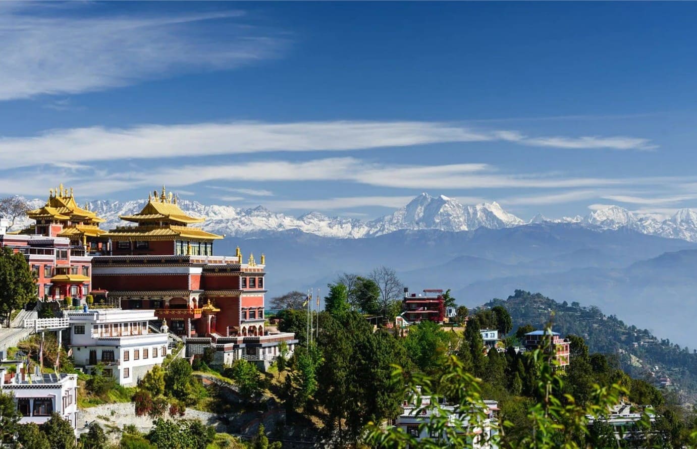 du lịch nepal Nagarkot là điểm ngắm bình minh Himalaya đẹp nhất gần Kathmandu