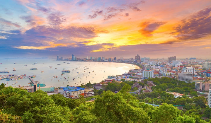 Thời điểm đẹp nhất để du lịch Pattaya là từ tháng 11 đến tháng 3