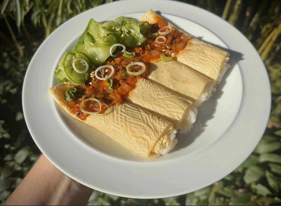 Injo Gogi Bap là món “cơm thịt giả” sáng tạo từ nguyên liệu giản dị