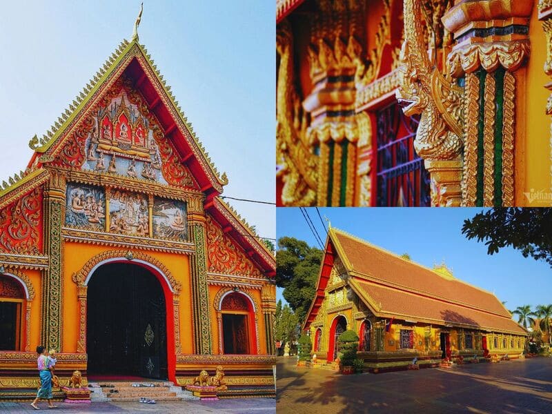 Kiến trúc chùa Si Mương – Tinh xảo và đậm nét văn hóa Lào