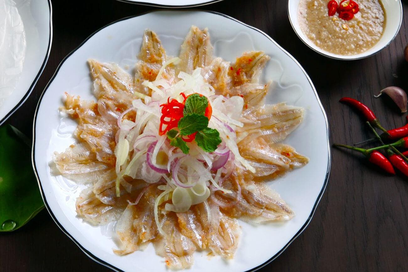 ẩm thực nha trang Gỏi cá mai – Đặc sản được nhiều du khách yêu thích khi đến Nha Trang